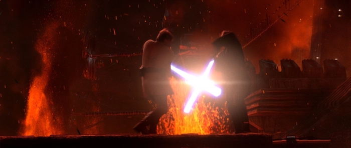 star wars revenge of the sith mustafar duel