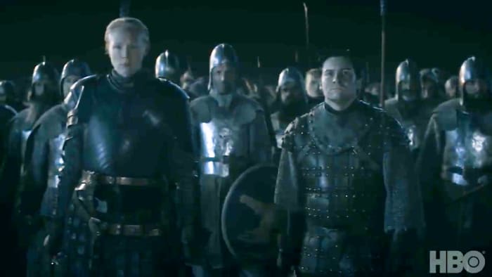 Brienne and Podrick