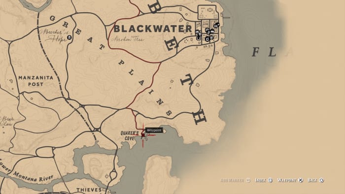 red dead redemption online gang hideout quakers cove