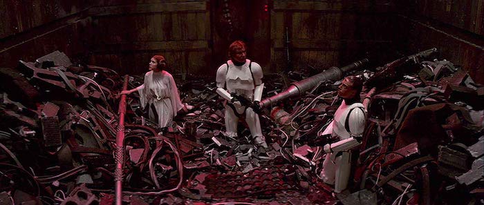trash compactor death star
