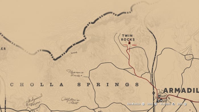 red dead redemption online gang hideout twin rocks