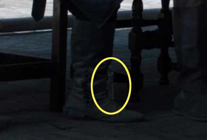 Sam's water bottle
