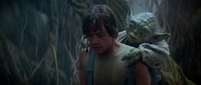yoda luke dagobah training