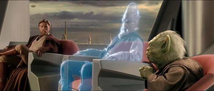 star wars prequels jedi council