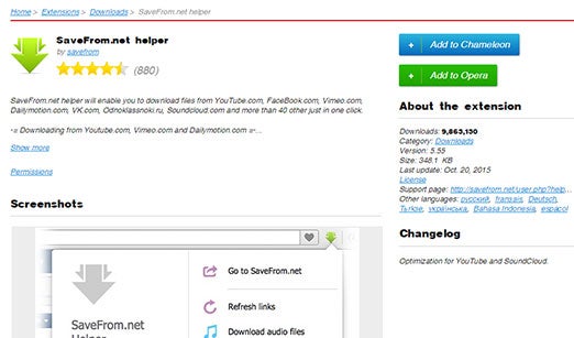 What is Savefrom.Net Helper, and how does it work?
