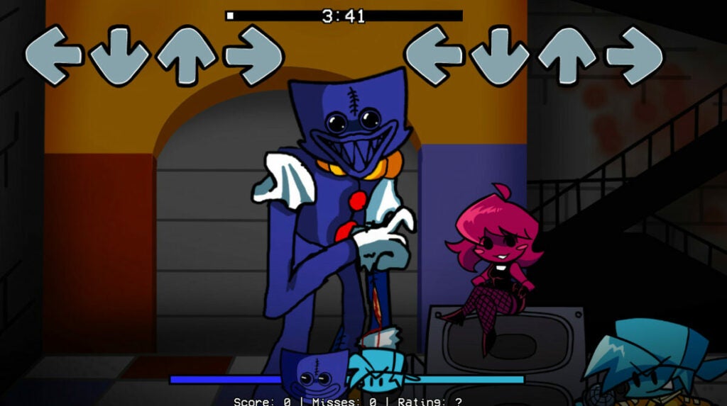How to play FNF Vs Minus Huggy Wuggy