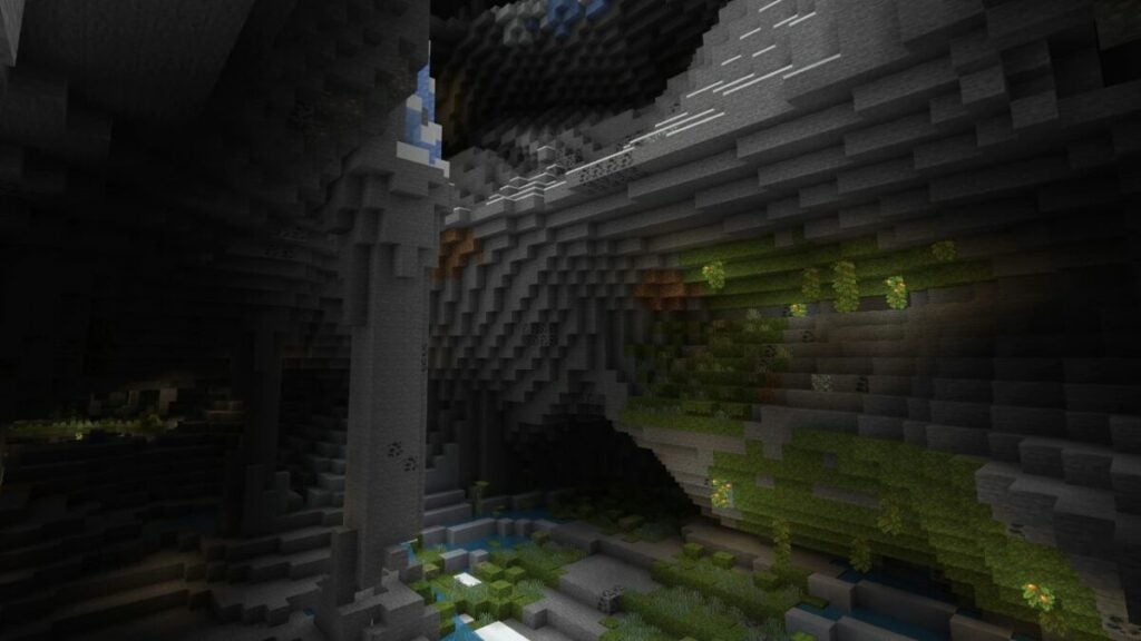Minecraft 1.18 update Caves & Cliffs Part II