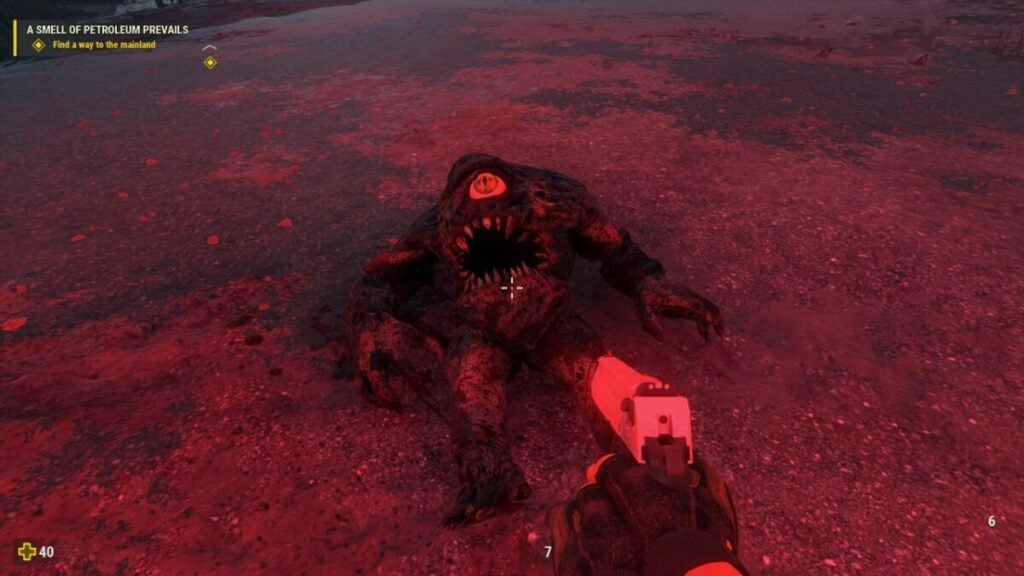image of dead enemy in Serious Sam: Siberian Mayhem