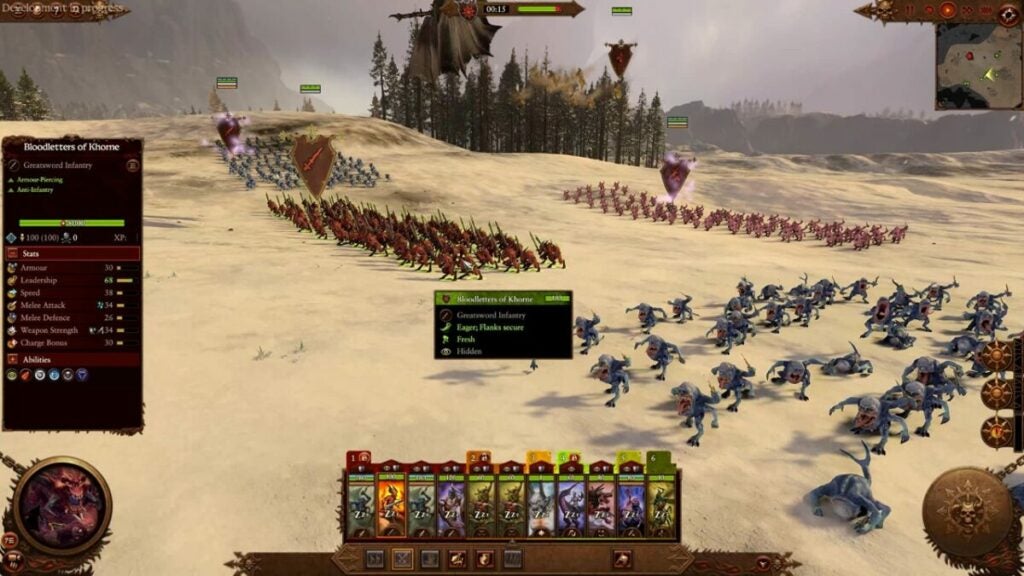 image of gameplay in Total War: Warhammer 3