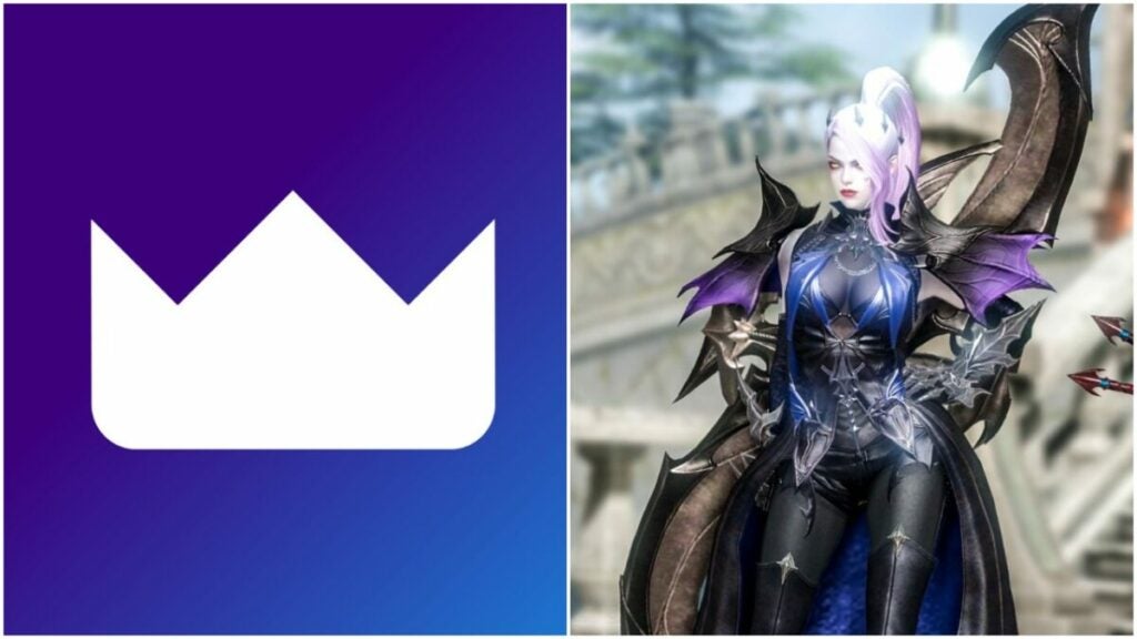 Prime Gaming logo next to a Lost Ark character