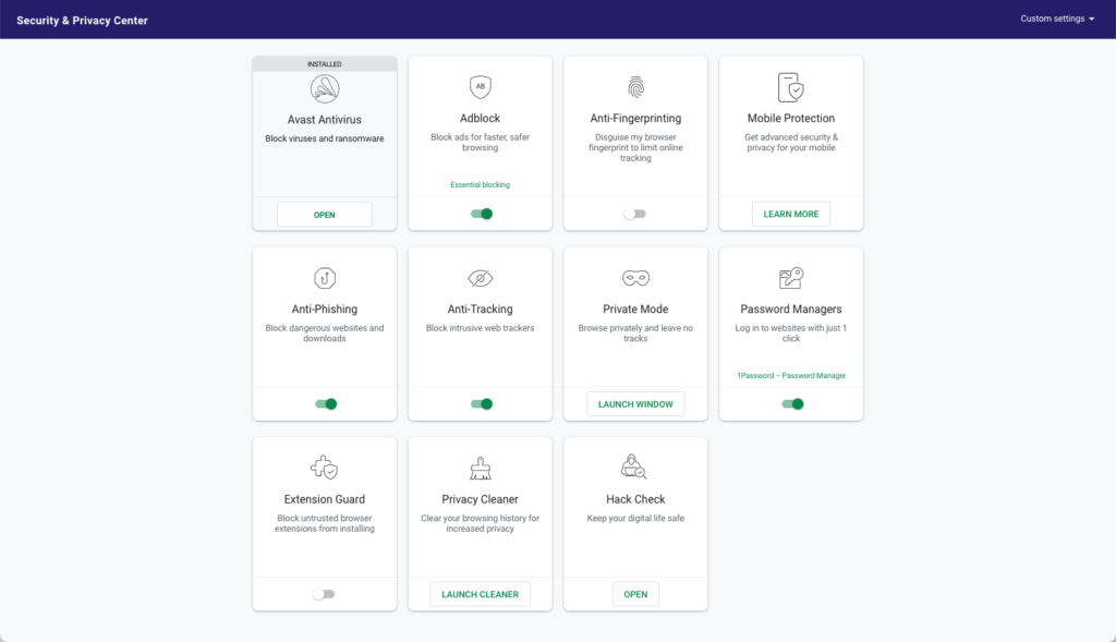 Avast Secure Browser