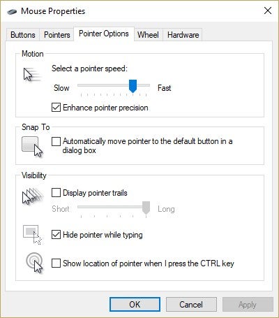 How to change the speed of your cursor