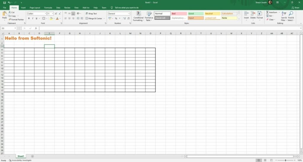 Microsoft Excel Review