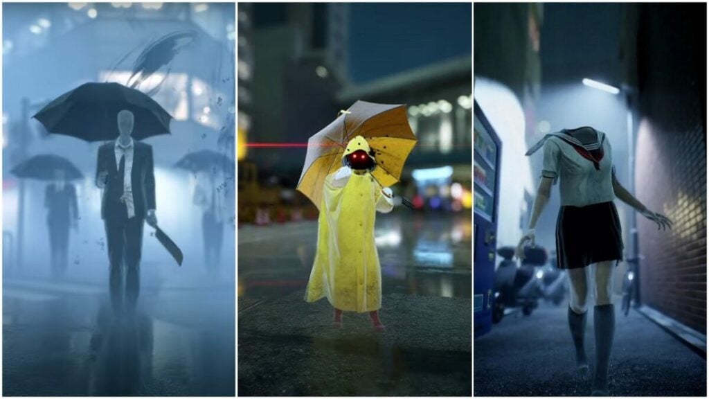 images of dangerous spirits in Ghostwire Tokyo