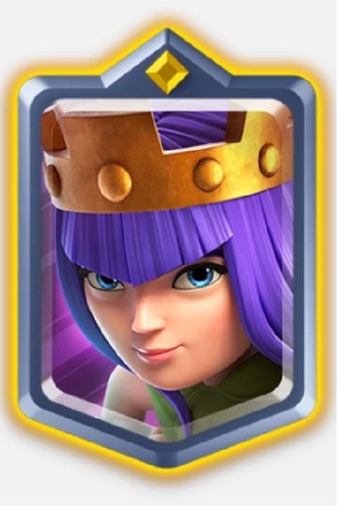 The Clash Royale Archer Queen provides high DPS.