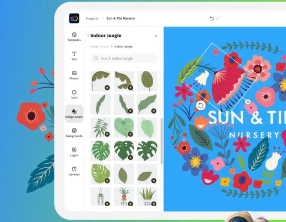 Adobe Express offers a vast library of highly customizable templates for unique multimedia creations.