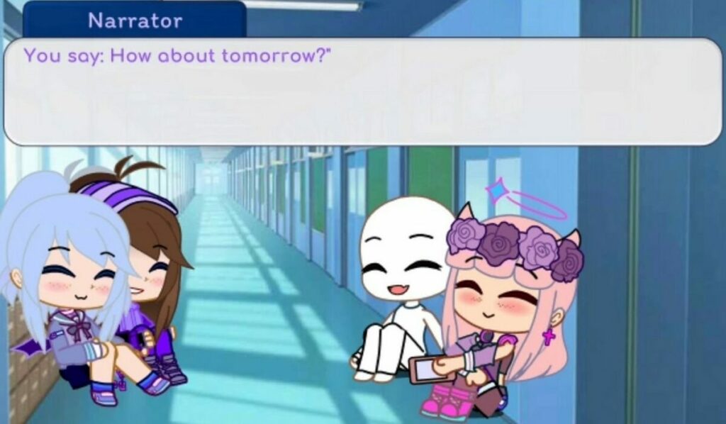 Cutscene presentation