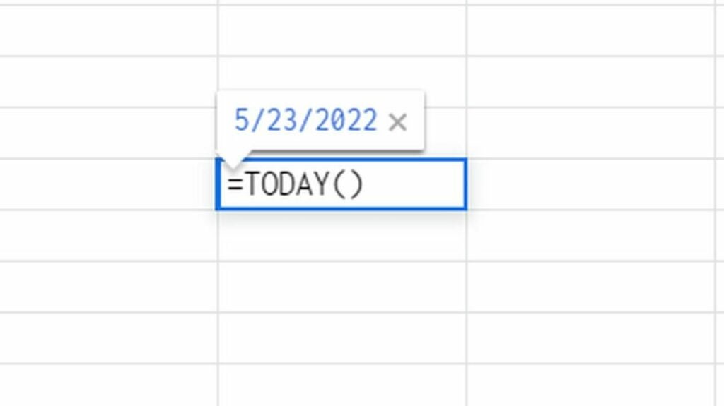 Fórmula TODAY