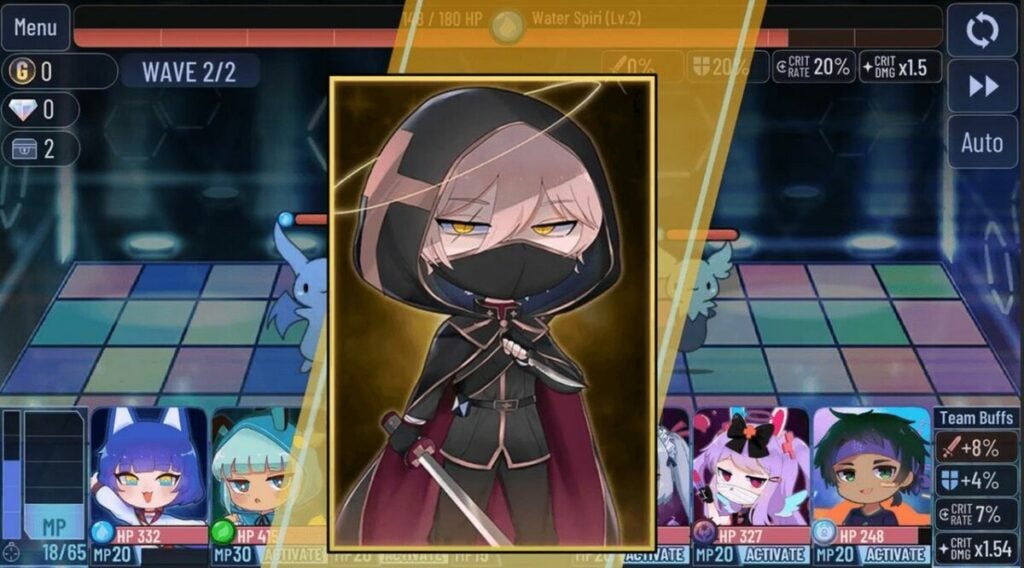 Demo of unlockable characters