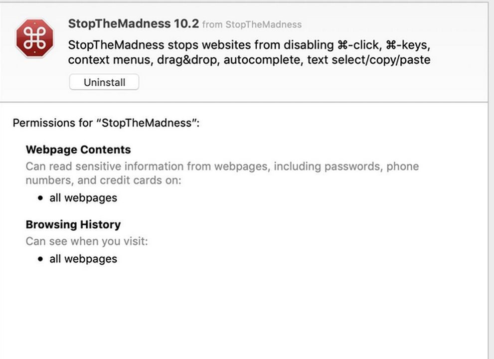 Stop the madness of stubborn websites