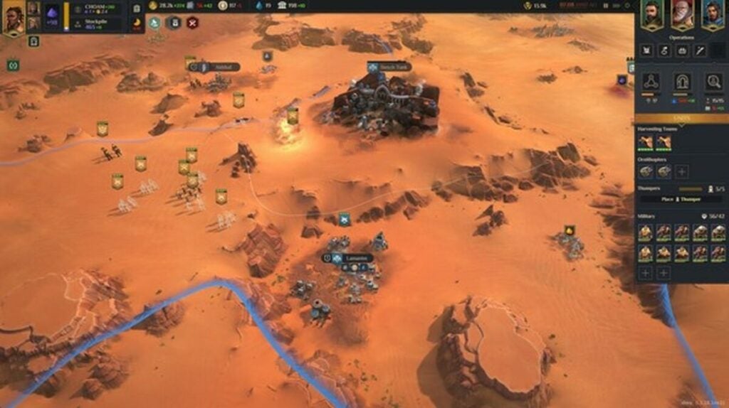 Dune: Spice Wars gameplay