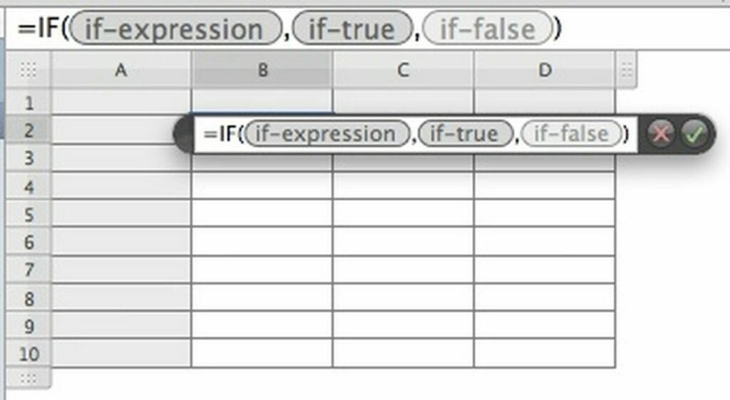 Using the If function