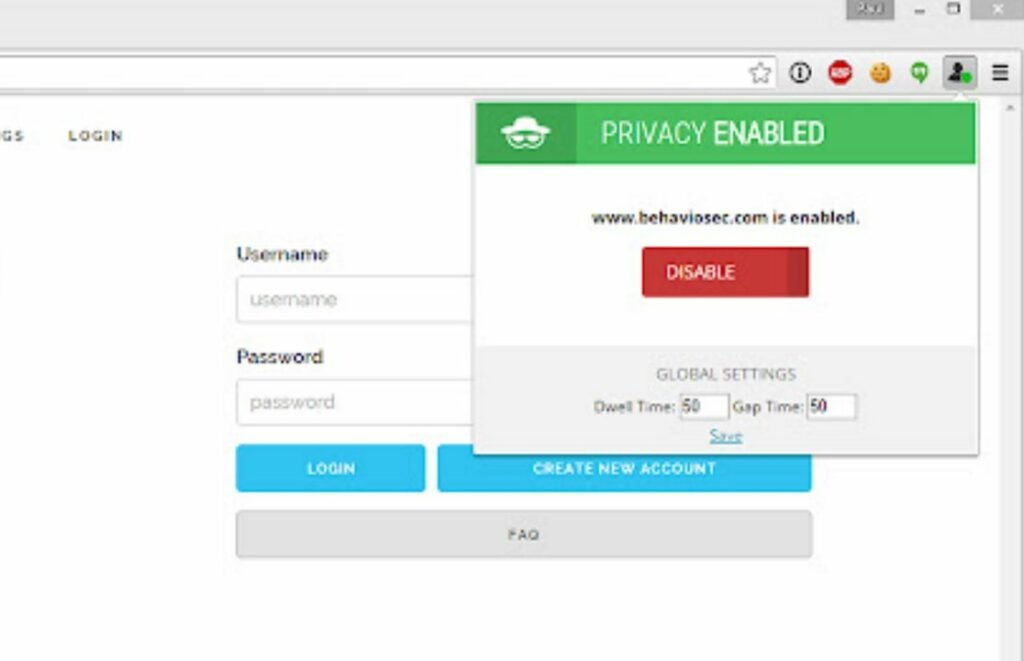 Keyboard Privacy prevents text profiling