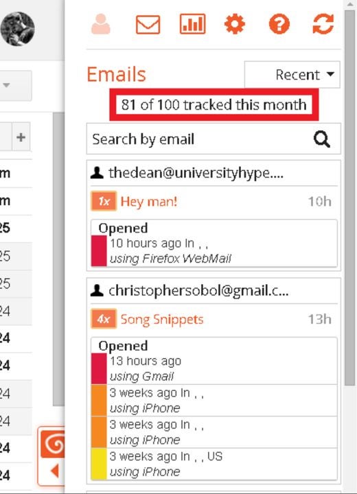Track the engagement of your email list to gauge your marketing effectiveness