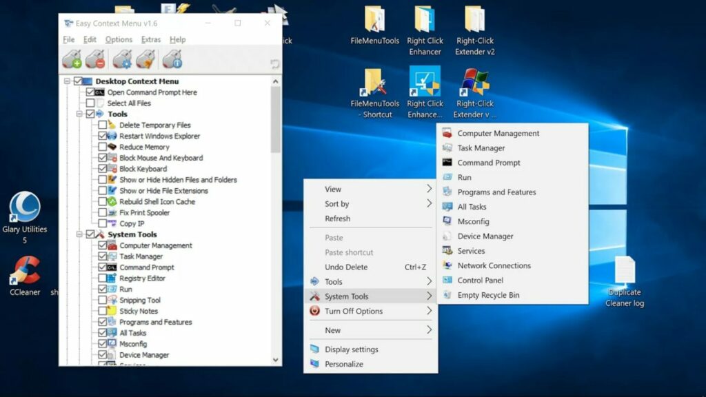 Los 10 mejores atajos del menú del botón derecho para Windows