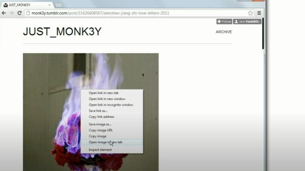 Open high-res images