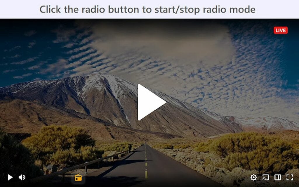 Twitch Radio Mode extension