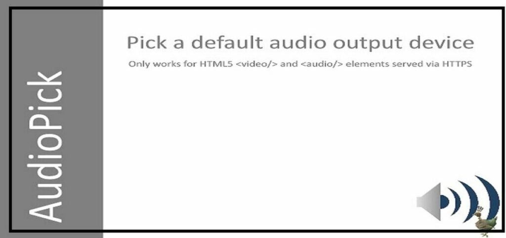 AudioPick extension