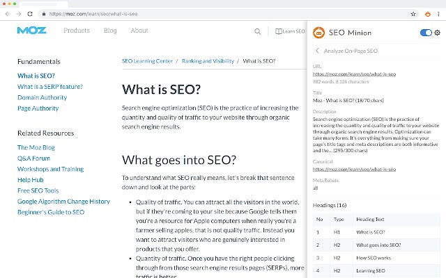 Best SEO Chrome extensions