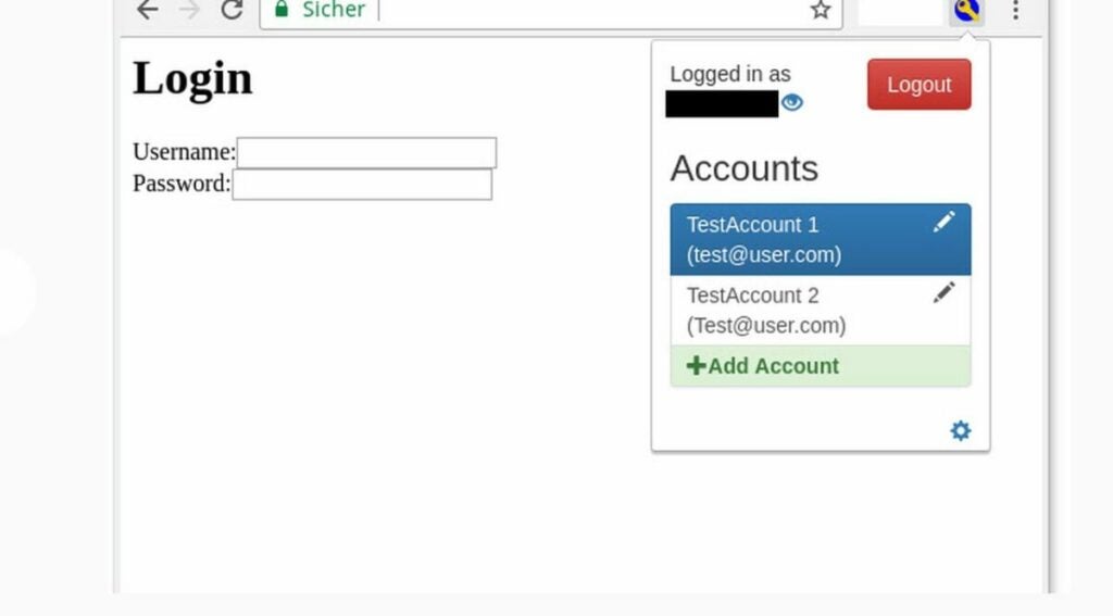 This straight-forward extension helps you organize your login details