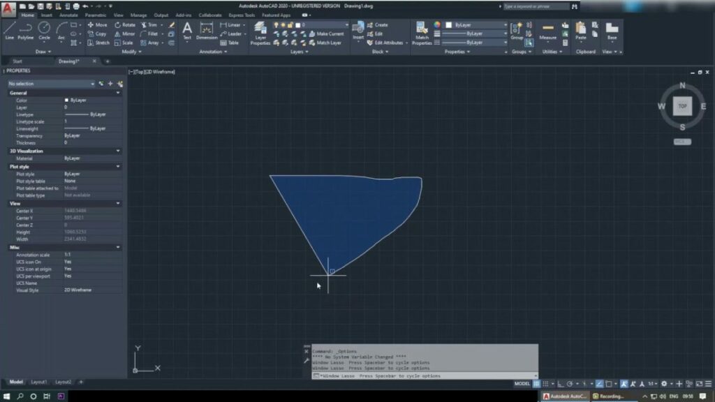 Desde 2015, los usuarios de AutoCAD pueden activar la función de selección de lazo al hacer clic con el botón izquierdo del ratón