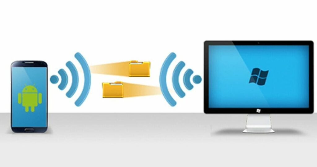 The ShareMe application is one of the best ways to move files from a mobile phone to your PC without an internet connection