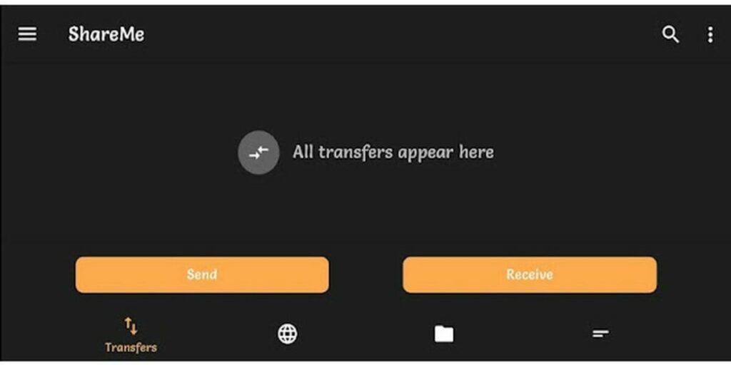 File Transfer Protocol technology means that ShareMe users can transfer their data at lightening speeds without ever connecting to the internet