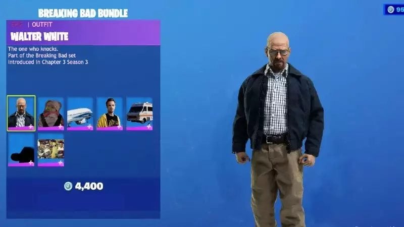 Fortnite se cruza con Breaking Bad