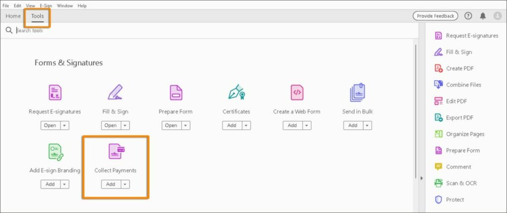 The latest features of Adobe Acrobat Pro