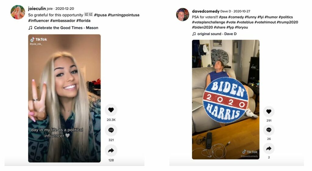 TikTok bans influencer political ads