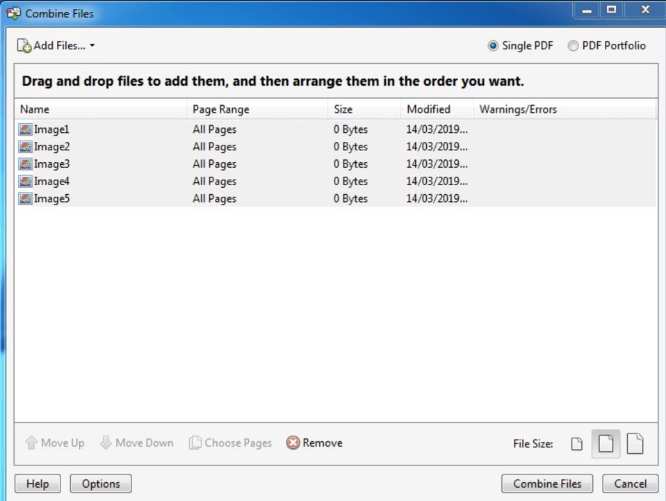 Combine multiple Nitro files into one for easy reading or searching.