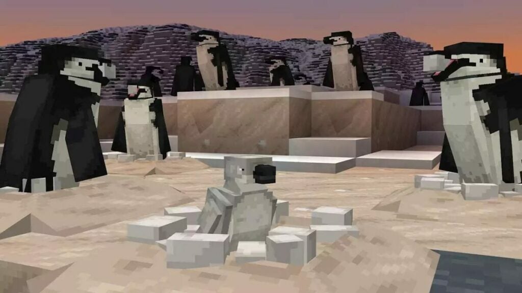 Minecraft has partnered with Frozen Planet 2