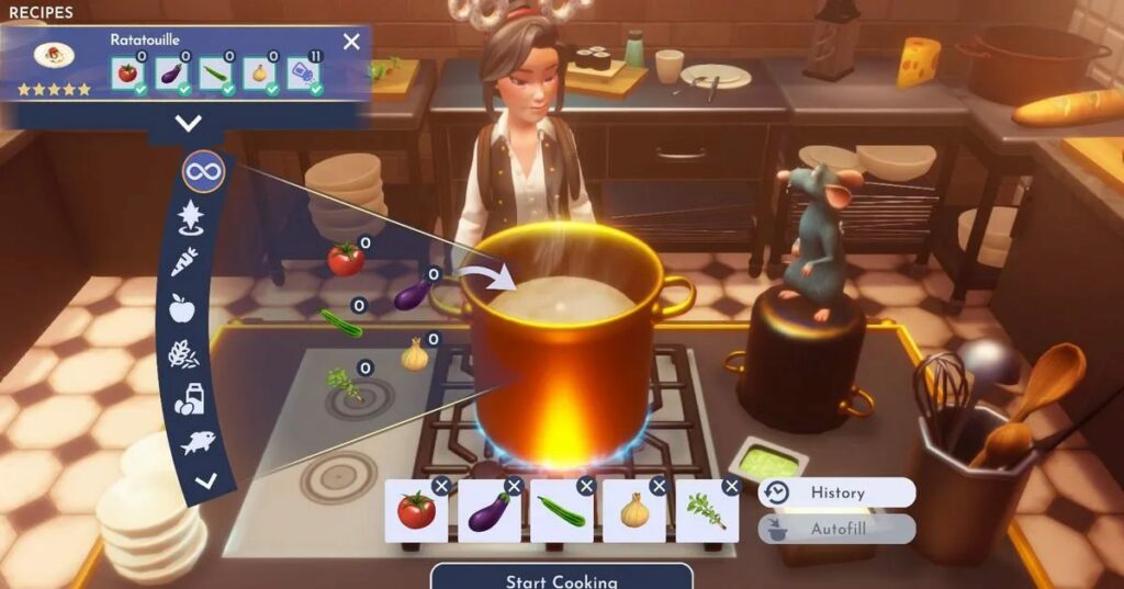 started in Disney Dreamlight Valley