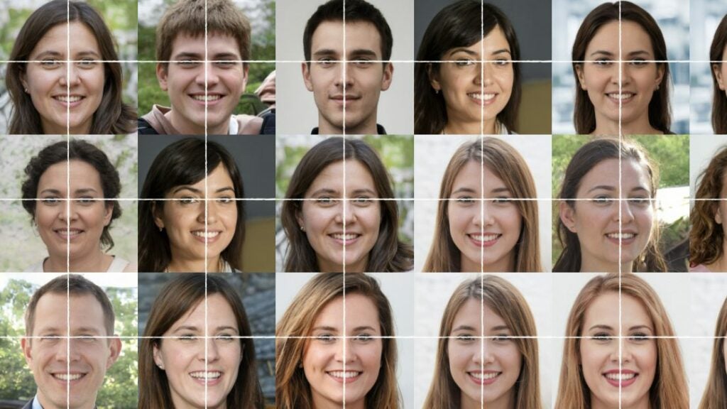 LinkedIn faked headshots