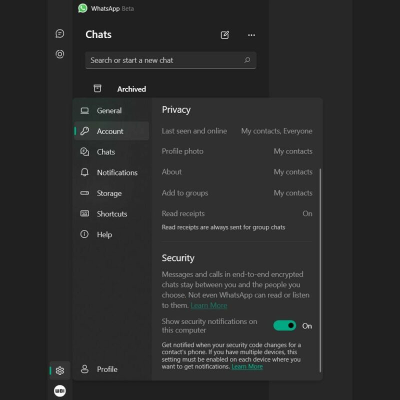 Whatsapp demanded feature