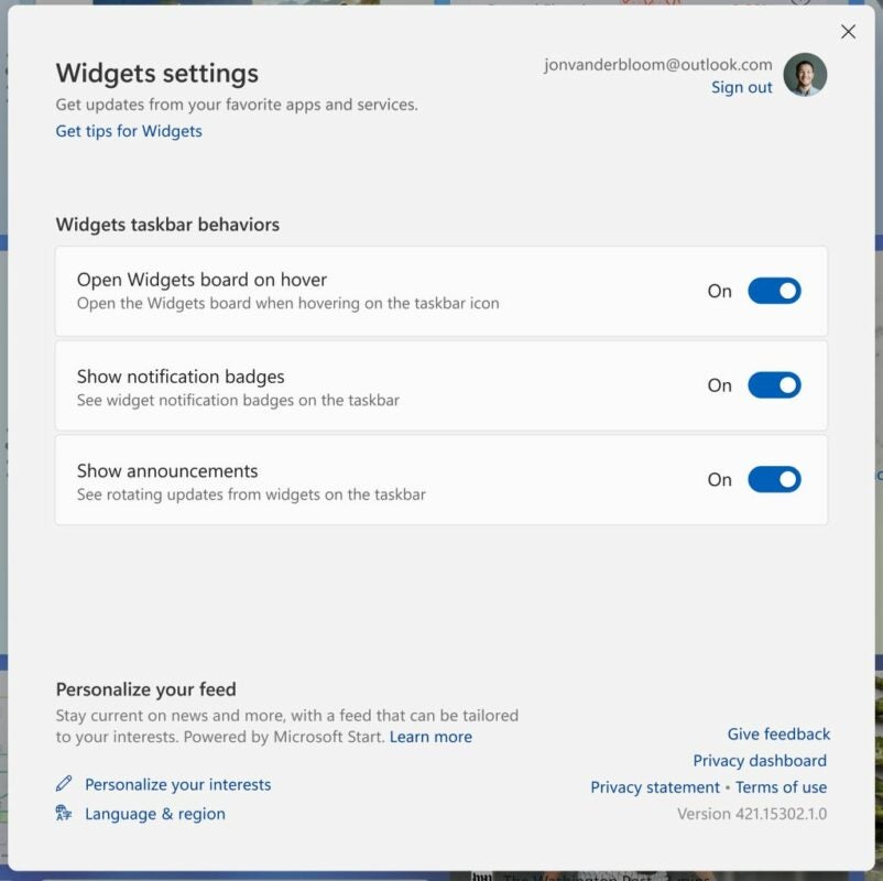 Windows 11 Insider Preview Build 25211 1 2
