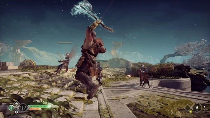 God of War Ragnarok fighting tactics main