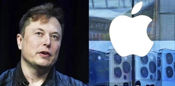 elon strikes back at apple