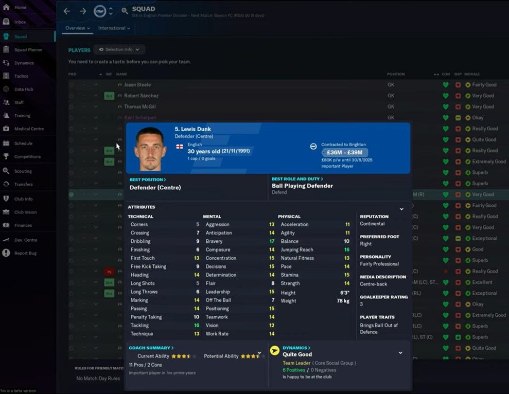 first steps with Football Manager 2023