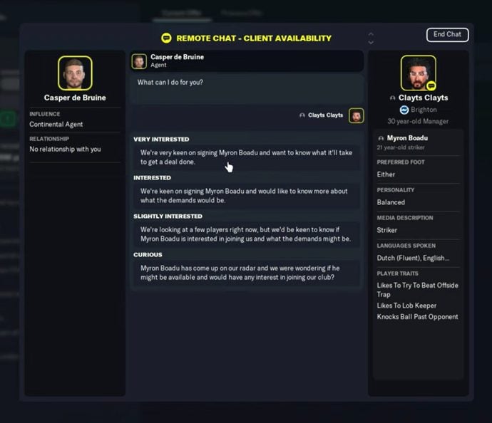 first steps with Football Manager 2023